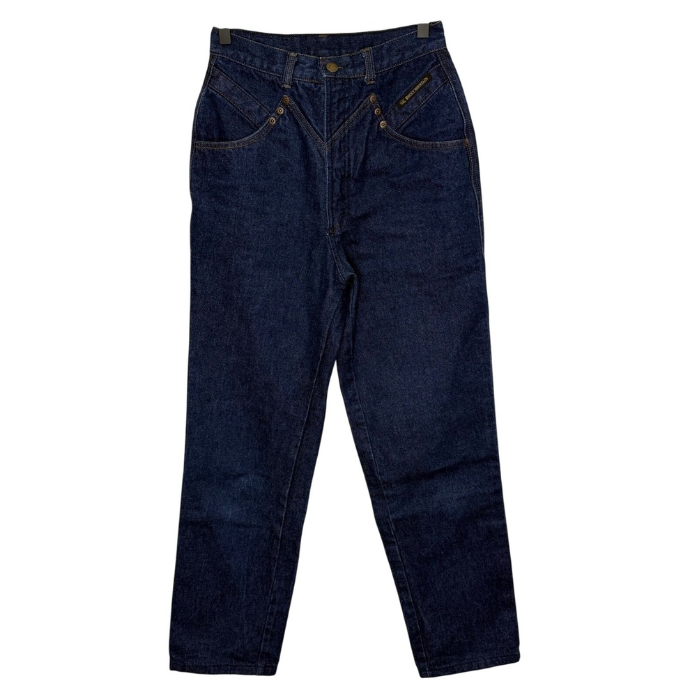Rocky Mountain Clothing‎ Womens Vintage Jeans Dark Wash High Rise Western 28 7